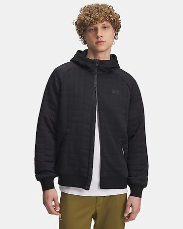Курткалар: Эркектердин курткасы, L, XL, 2XL, Under Armour, Жаңы, түсү - Кара, Өзү алып кетүү — 1