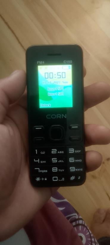 CORN C150 düyməli telefon - İki SIM dəstəyi (ekranda Insert SIM