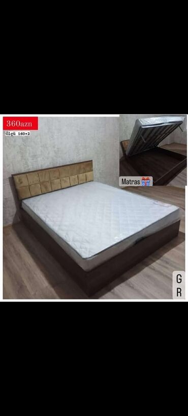 Çarpayılar: Yeni, İkinəfərlik çarpayı, Bazasız, Matras ilə, Siyirməsiz, Azərbaycan -da lalafo.az — 12 Çarpayılar: Yeni, İkinəfərlik çarpayı, Bazasız, Matras ilə, Siyirməsiz, Azərbaycan — 12