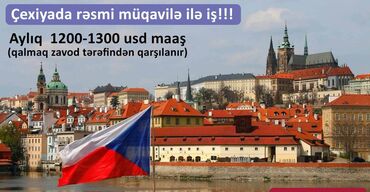 Пошив и ремонт одежды: Çexiyada müxtəlif perspektivli zavod və fabriklərdə işlə təmin