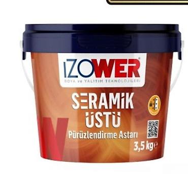 Новое на lalafo: Seramik üstü astar 3.5LBu astar, seramik səthlərin yapışma gücünü — 1