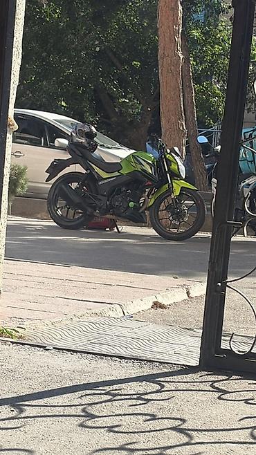 kawasaki ninja h2r: Model: Skymoto Express 200 (naked/street) Rəng: parlaq yaşıl-qara — 4