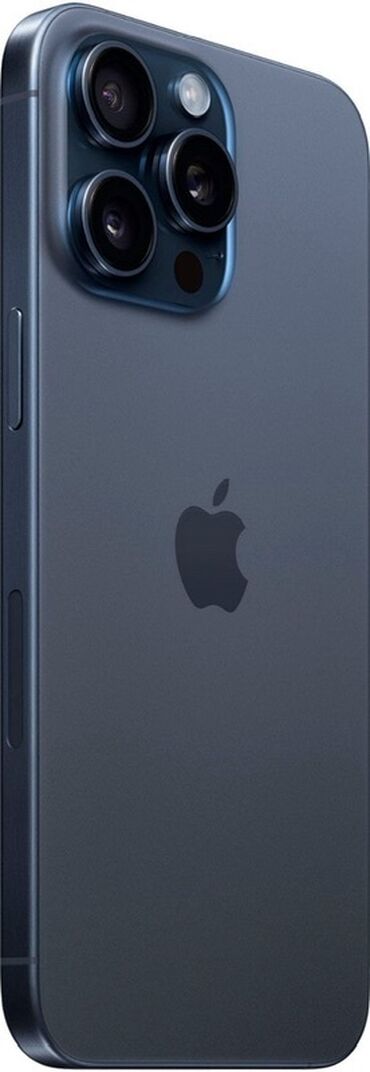 айфон xs max бу цена: IPhone 15 Pro Max, Колдонулган, 256 ГБ, Blue Titanium, Кабель, Куту, 87 %