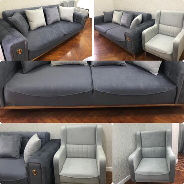 Divan və masa dəstləri: İşlənmiş, Divan, 2 kreslo