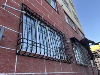 Решетки для окон: Решетки для окон, Кованные, На заказ, Бесплатная установка — 11