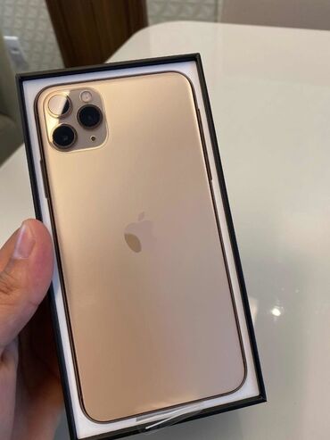 Apple iPhone: IPhone 11 Pro, 256 GB, Qızılı, Face ID