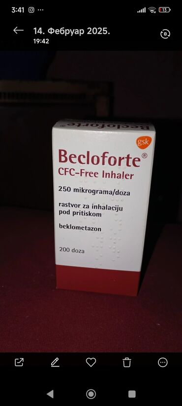 medicinski aparati i oprema: Becloforte pumpice!!!