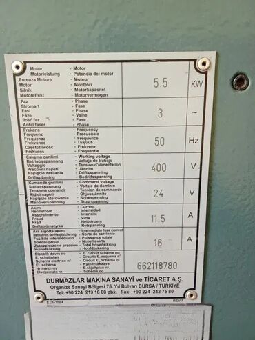 Ostali alati i mašine: Štanc presa DURMA Univerzalna, hidraulična presa za metal Marka — 1