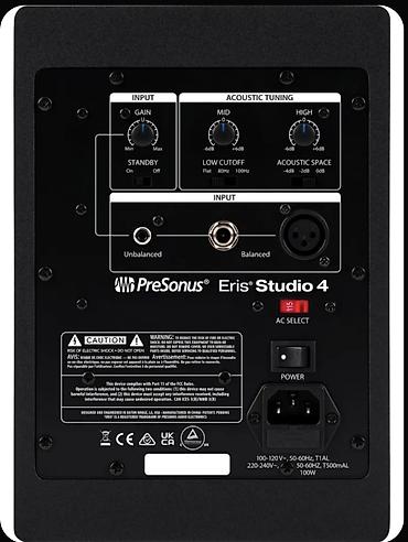 behringer 1832: Новые PreSonus Eris Studio 4 — это 4,5-дюймовые активные 2-полосные — 4