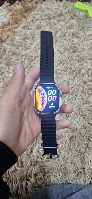 Другие смарт-часы: Реплика на вид как у оригинального Apple Watch Ultra-2. закруглёнными — 2