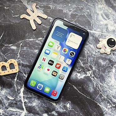 Apple iPhone: IPhone 11, Б/у, 128 ГБ, Синий, 100 % — 7