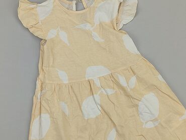 letnia biała sukienka koronkowa: Dress, H&M, 1.5-2 years, 86-92 cm, condition - Perfect