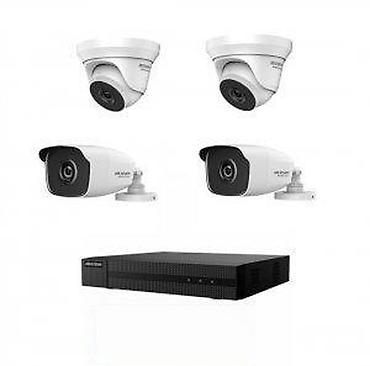 Kamere za video nadzor: Hikvision set 4 kamere 4MegaPixel. Kompletan video nadzor sa 4 FULL HD — 1