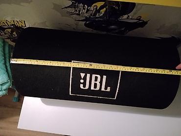 subvufer: JBL avtomobil subvuferi – silindrik “bass tube” - Brend: JBL orjinal — 2