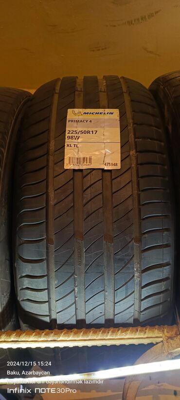 michelin 20555 r16: Yeni Şin Michelin 225 / 50 / R 17