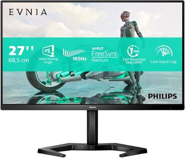 dizüstü kompyuter: Philips EVNIA 27” 165Hz IPS Gaming Monitor — Yüksək keyfiyyətli