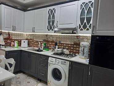 mətbəx dolab: Sifarişlə mətbəx dəsti, Özü çəkən petlələr, Mat laminat, Kredit yoxdur, Pulsuz çatdırılma, Rayonlara çatdırılma — 2