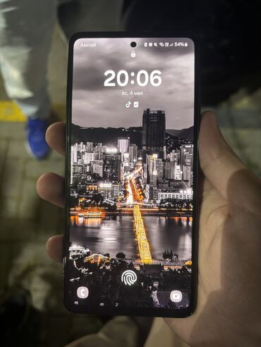 Samsung: Samsung Galaxy A53 5G, 256 GB, rəng - Qara, Sensor, Simsiz şarj, İki sim kartlı