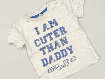 podkoszulek kamuflage: T-shirt, F&F, 6-9 months, condition - Very good