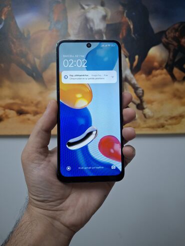 Redmi: Redmi Note 11, 128 GB, rəng - Gümüşü, Barmaq izi — 5