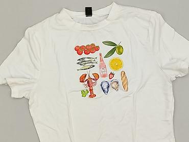 biale majtki: Shein, T-shirt damski, rozmiar XL — 1
