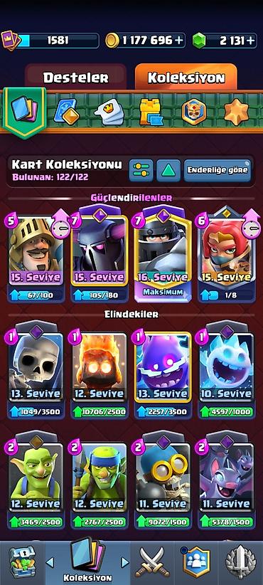 İncəsənət və kolleksiyalar: Clash Royale hesabı – yüksək trofeyli və zəngin kolleksiyalı - — 2