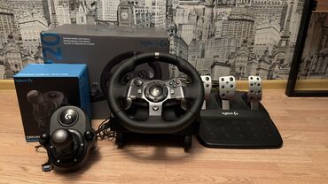 Video oyunlar üçün aksesuarlar: Logitech g920 1 ay olar alınıb çox az istifade olunub üstünde