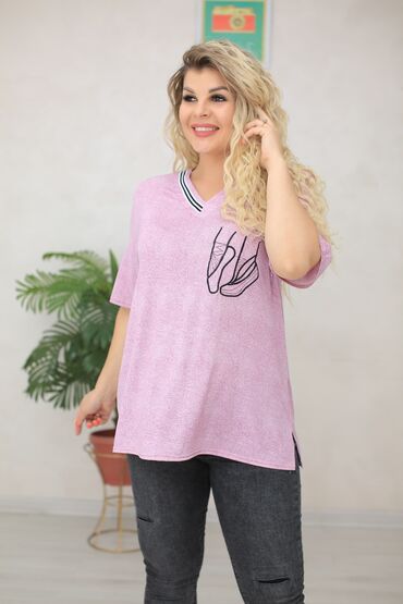 Футболки: Футболка, Made in KG, Новый, 2XL (EU 44)