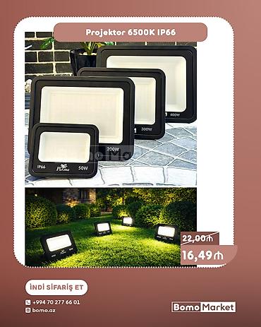led h 7: LED Proyektor 6500K IP66 - Rəng temperaturu: 6500K (soyuq ağ işıq) - — 1