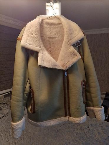 Üst geyimi: Qadınlar üçün isti qış gödəkçəsi – “shearling” tərzində - Rəng — 1