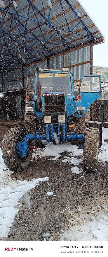 Digər kənd təssərüfat avadanlığı: Belarus MTZ-82.1 təkərli traktor - 4x4 (ön dartı) aqreqatlı - — 9