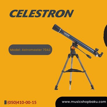 teleskop: Celestron Teleskop Model: Astromaster 70 AZ 🚚Çatdırılma xidməti