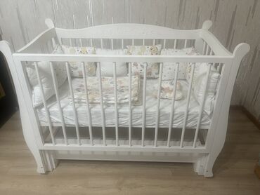 Детские односпальные кровати: Детская кроватка фирменная покупали в магазине с комплектом текстиля и — 5