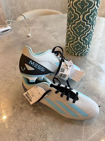 şnurlu botinkalar: Rəng - Ağ Botinkalar, Adidas, Ölçü: 38, Oğlan üçün — 2
