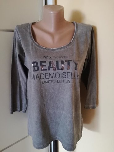 tank top h: M (EU 38), Cotton, color - Grey