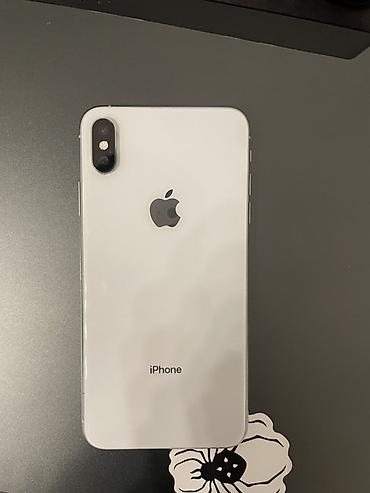 Apple iPhone: IPhone Xs Max, Б/у, Серебристый, 75 % — 2