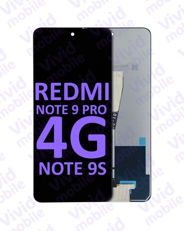 dinamik temiri: Ekran Xiaomi Redmi Note 9S / Note 9 Pro / Note 9 Pro Max