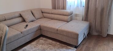 Kreveti: Ugradni TV panel sa dekorativnim lamelama + tapacirani francuski ležaj — 5