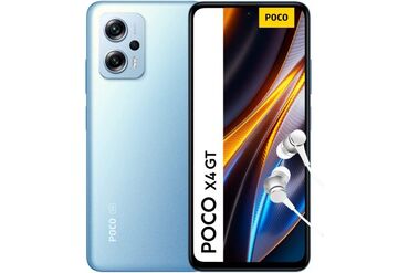 Poco: Poco X4 GT, Б/у, 256 ГБ, цвет - Серебристый, 1 SIM
