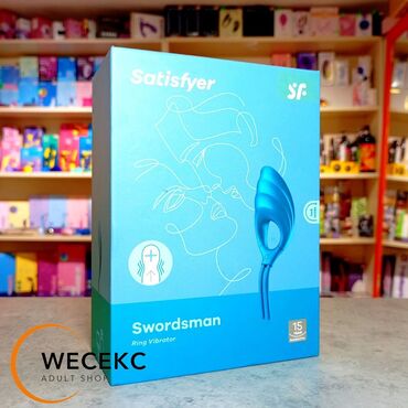 Товары для взрослых: Кольцо Satisfyer Swordsman с регулируемым размером Satisfyer