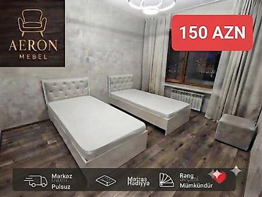 matrasi: Aeron Mebel – tək nəfərlik Carpayi-U-200:E-90 BAKI-SUMQAYIT catdirilma — 1
