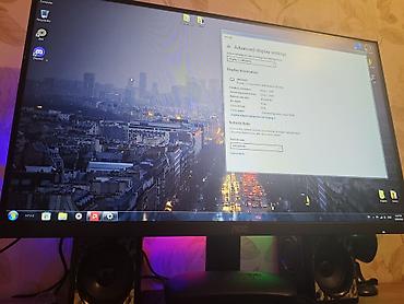 sniper elite 5: 100hz Monitor 23.8" 1920x1080 FreeSync Qutusu, kabeli və adapteri ilə — 1