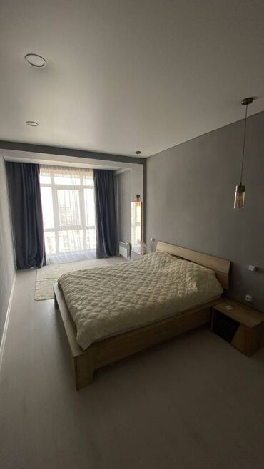 квартиры в районе бишкек парк: 3 комнаты, 119 м², Элитка, 16 этаж, Евроремонт