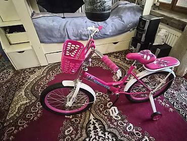 zigzag velosiped: Uşaq velosipedi – SALUTE markası, çəhrayı rəng. Heç işlenmiyib tep — 6