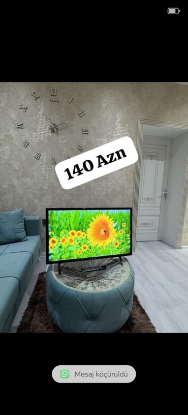 Televizorlar: Shivaki 82 led nazik model.daxili tuneri daxili krosnu aparatı var.Hec