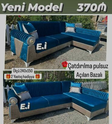 uqlavoy divan: Künc divan, Yeni, Açılan, Bazalı