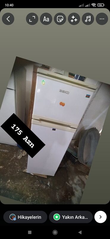 Mikrodalğalı sobalar: 2 qapılı Beko Soyuducu Satılır, rəng - Ağ