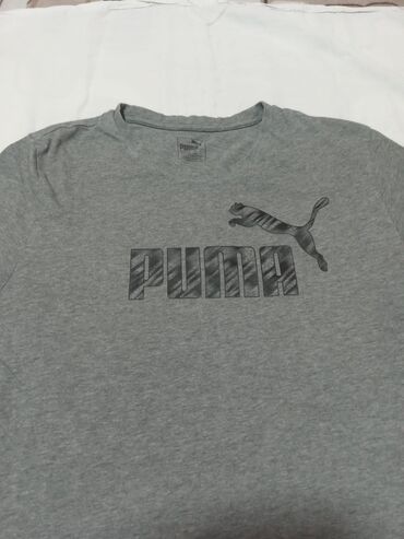 majice markirane: Puma, 2XL (EU 44), Pamuk, bоја - Siva