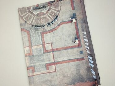 Tekstylia: Obrus 134 x 100, kolor - Szary, stan - Idealny