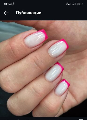 Маникюр, педикюр: Покрытие гель лаком, Маникюр, Консультация, Одноразовые расходные материалы, Услуга в 4 руки — 7